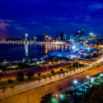 Skyline Of Capital City Luanda, Angola, Africa