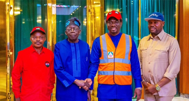 Tinubu Labour Leaders