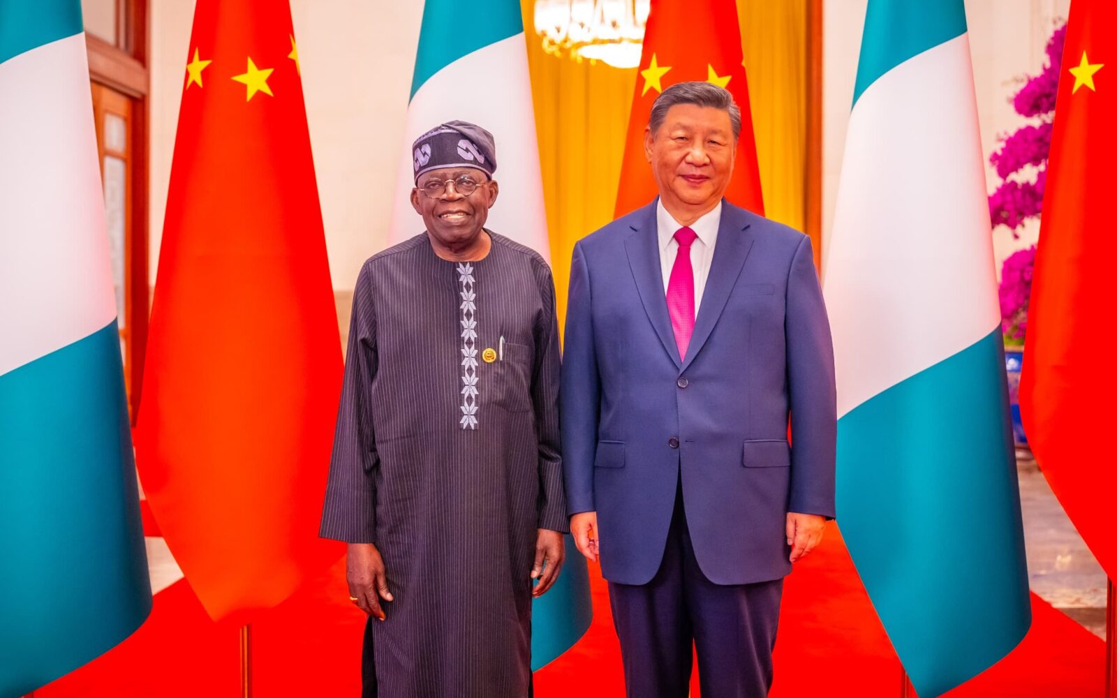 Tinubu X China