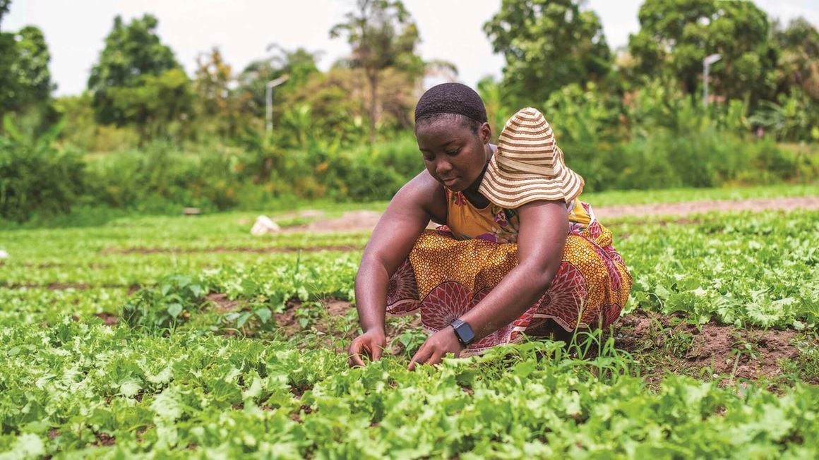 Woman Farming